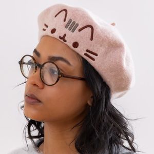 Pusheen - Pink Beret Hat